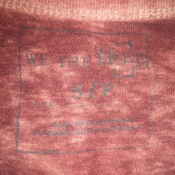 Free People 'Free Falling' V-Neck Tee - Picture 4 of 5